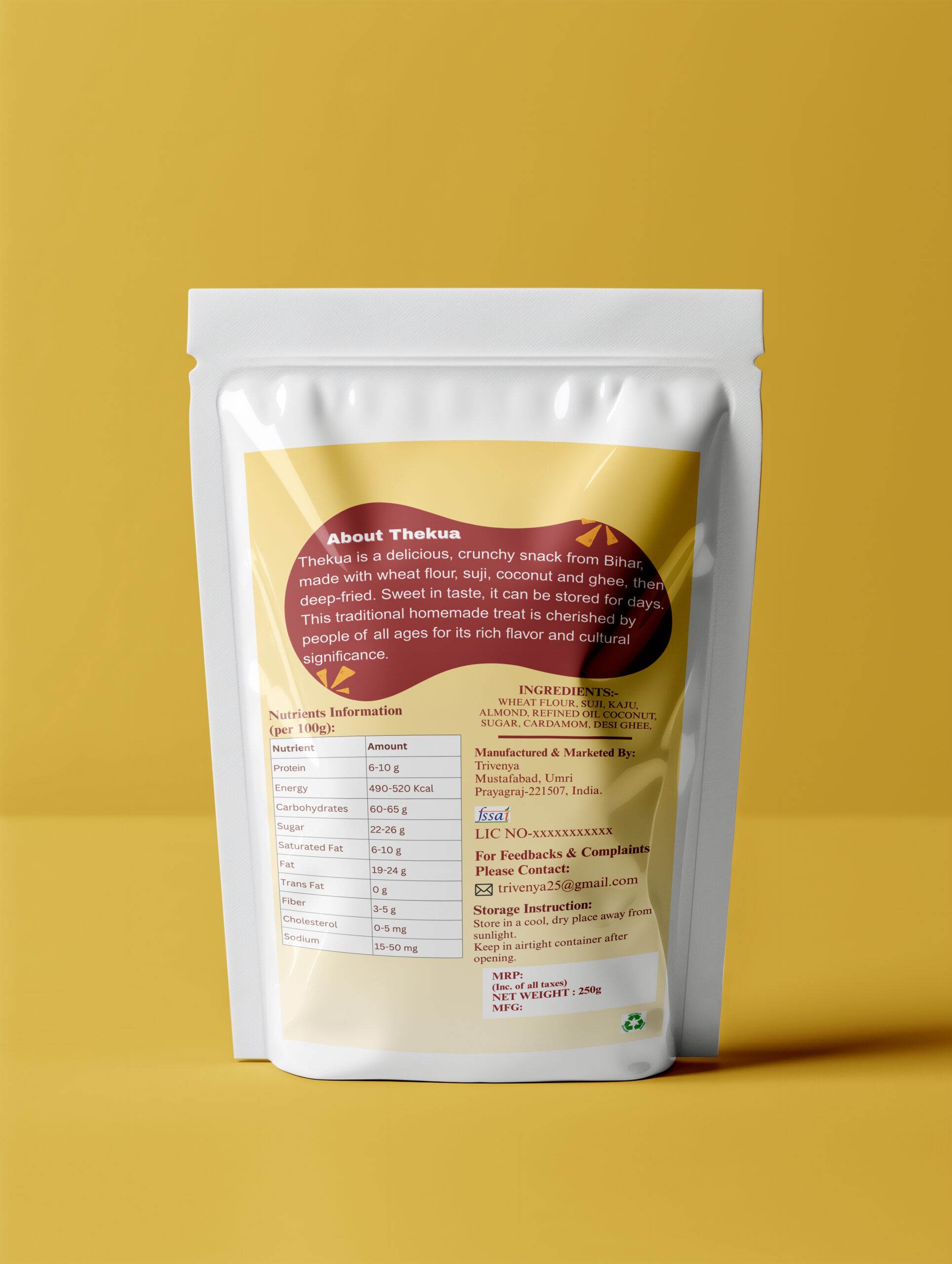 Nariyal Magic – Suji Coconut Delight 250g - Image 2